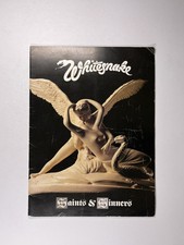 Whitesnake Programme Saints And Sinners Official Tour Souvenir 1982