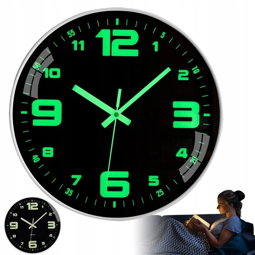 30cm luminous wall clock - luminous,