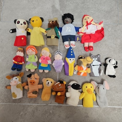 20x finger puppets bundle - 20x,