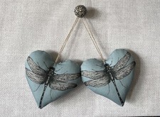 Pair Of Heart Door Hangers in