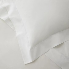 The White Company New PAIR OF  Oxford pillowcase Single cord cotton 200 thread