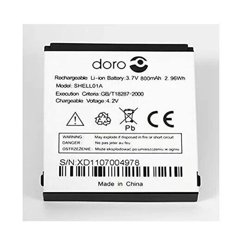Genuine doro shell01a battery - doro,
