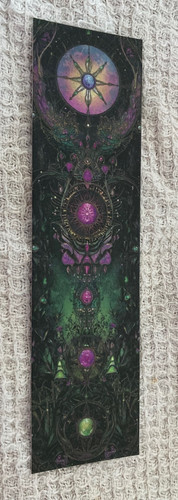 Mystical pagan themed bookmark - mystical,