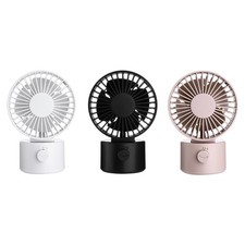 Portable USB Powered Desk Fan Oscillating Fan Small Table Fan 2 Speeds Fan