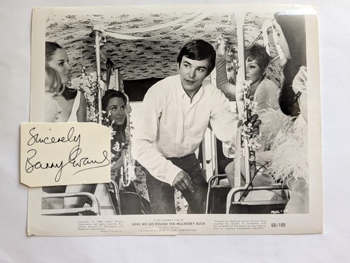 Barry evans signed cut - evans,
