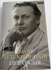 David Attenborough Autograph  Life on Air Signed  2003 paperback
