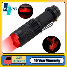 Red Light LED Torch Tactical