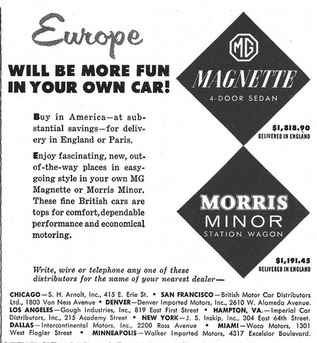 1955 magnette sedan morris - 1955,