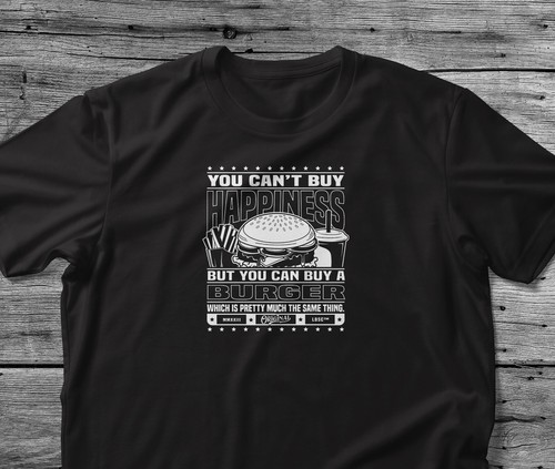 Burger van owner shirt - burger,