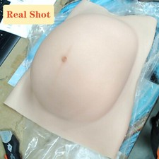 Silicone Pregnant Belly 6 Months 9 Months Artificial Fake Pregnancy Tummy Bump