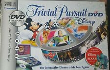 DISNEY DVD TRIVIAL PURSUIT BY PARKER GREAT DVD BOARD GAME COMPLETE SCRATCH FREE