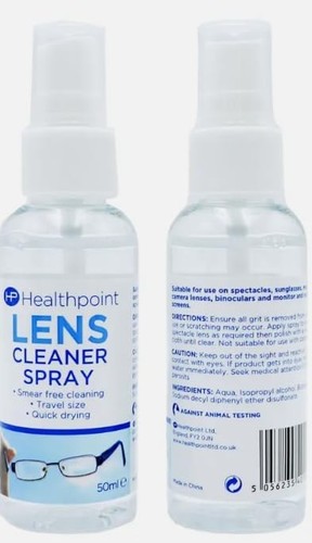 Healthpoint lens cleaner spray - healthpoint,