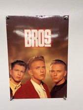 Bros Matt Goss Luke Goss Poster Craig Logan Original Three Style Print 1987