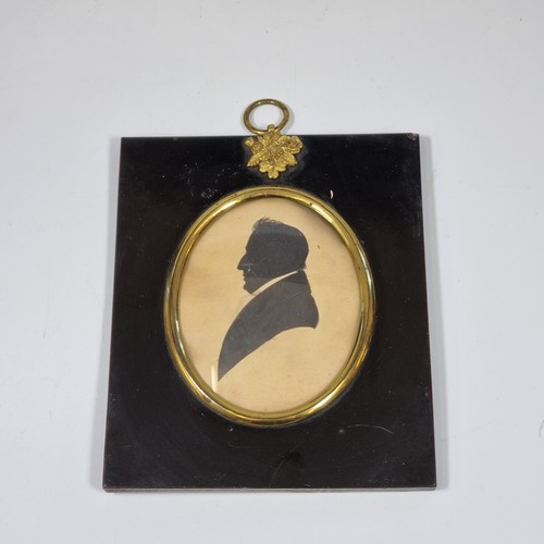 Antique 19thc silhouette - 19thc,