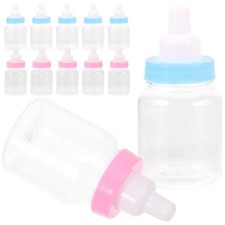  12 Pcs Feeding Bottle for Baby Shower Mini Milk Bottles Adorable Small Cartoon