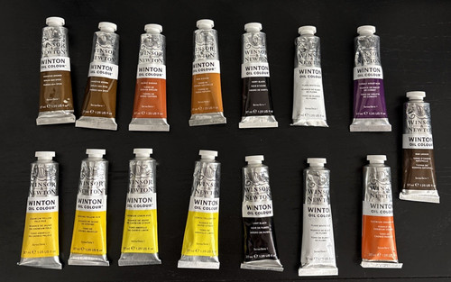 Winsor newton oil colour - winsor,