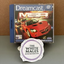 Metropolis Street Racer Game | Tested | Sega Dreamcast | Case & Manual Included
