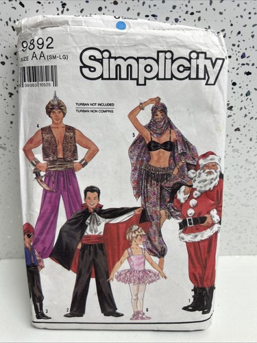 Simplicity 9892 paper - 9892, sewing