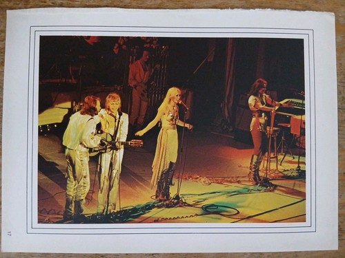 Abba article magazine - abba,