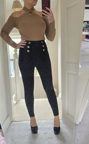 Zara black high waisted - zara,