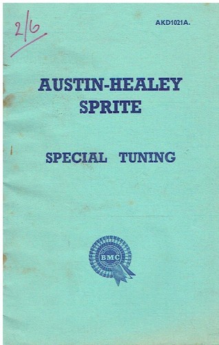 Austin healey frogeye sprite - austin,