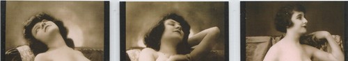 Vintage erotica postcard - vintage, erotica,