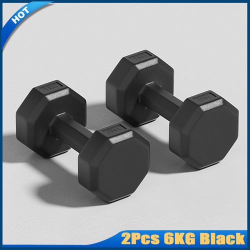 6kg hex dumbbells set - 6kg,