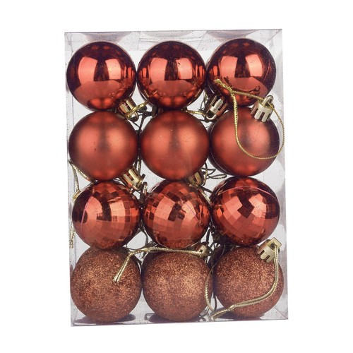 24pcs christmas tree baubles - christmas,