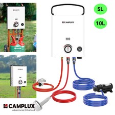 CAMPLUX 5L 10L Instant Gas Hot