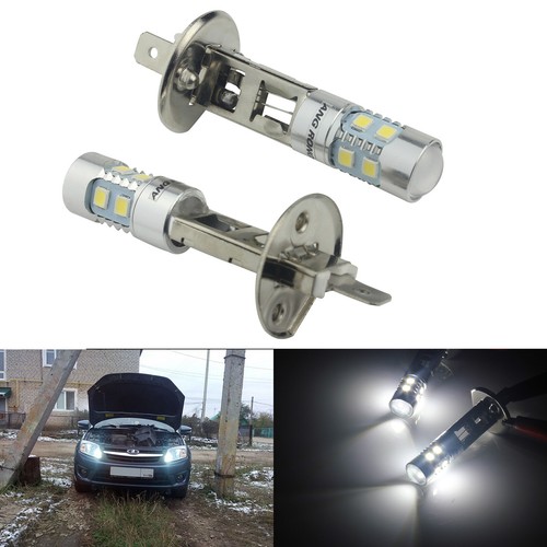 White 448 10w smd led - 2x, h1