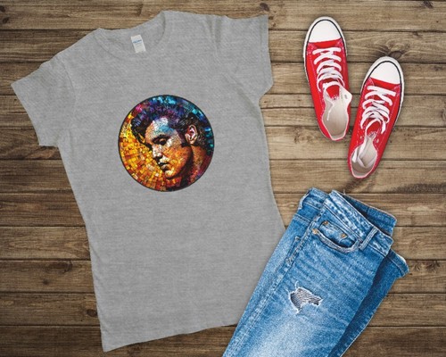 Elvis presley stained glass - presley,