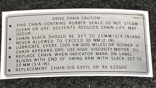 Suzuki gs1000s drive chain - suzuki,
