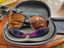 Crivit Cycling Sports Glasses With Replaceable Lenses. Convert to goggles