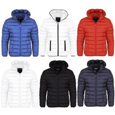Mens Plain Black Hooded