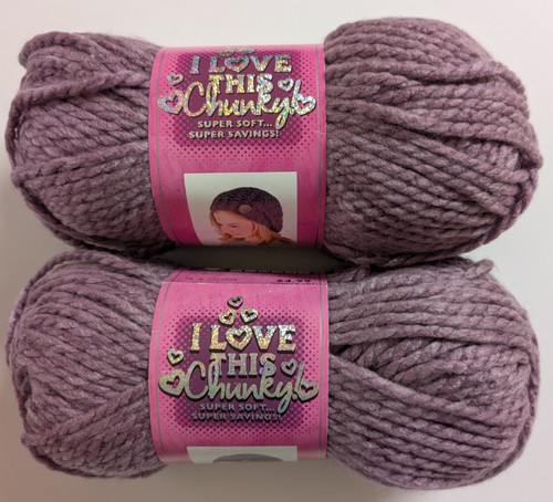 Love this chunky yarn - love,