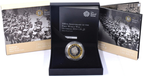 2014 silver proof - silver, ww1