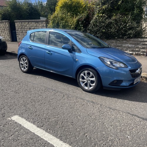 2019 vauxhall blue corsa - blue,