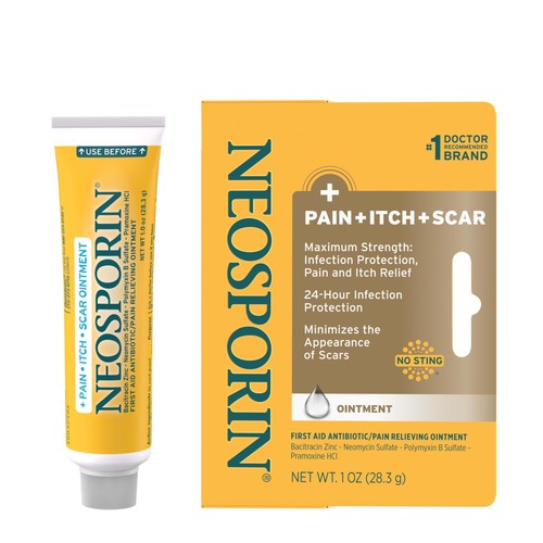 Neosporin pain itch scar - pain,,