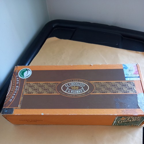 Pdr cigars empty wooden - cigars,