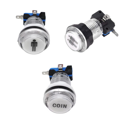 Arcade push button led - push,