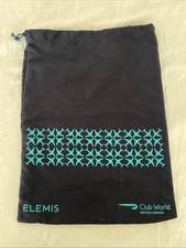 British Airways Elemis Blue Drawstring Toiletries Bag Club World