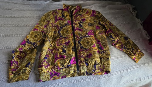 Vintage kiku silk - kiku, bomber