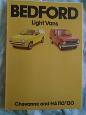 Bedford Light Vans Chevanne &