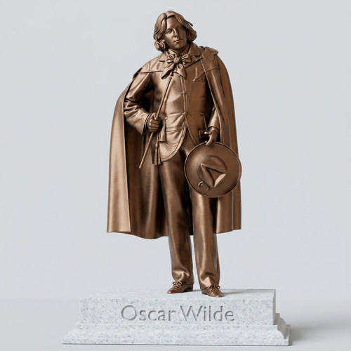 Oscar wilde statue irish - –,