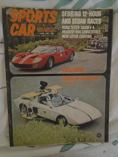 Sports car graphic jun 1967 - car,