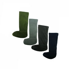 MENS WELLINGTON BOOT SOCKS Thermal Winter Fleece Welly Warm Boot Liners 6-11