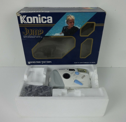 35mm film camera konica jump - film,