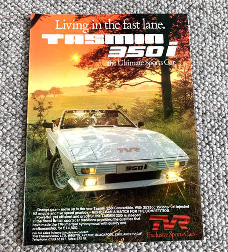 Tvr tasmin 350i 1980s - tasmin,