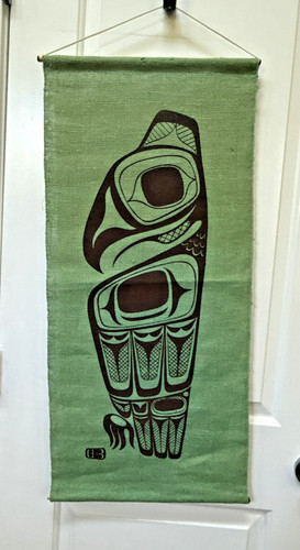 Green burlap banner wall - green,
