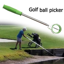 1pc Steel Golf Ball Retriever Extendable Telescopic Golf Ball Picker forWater